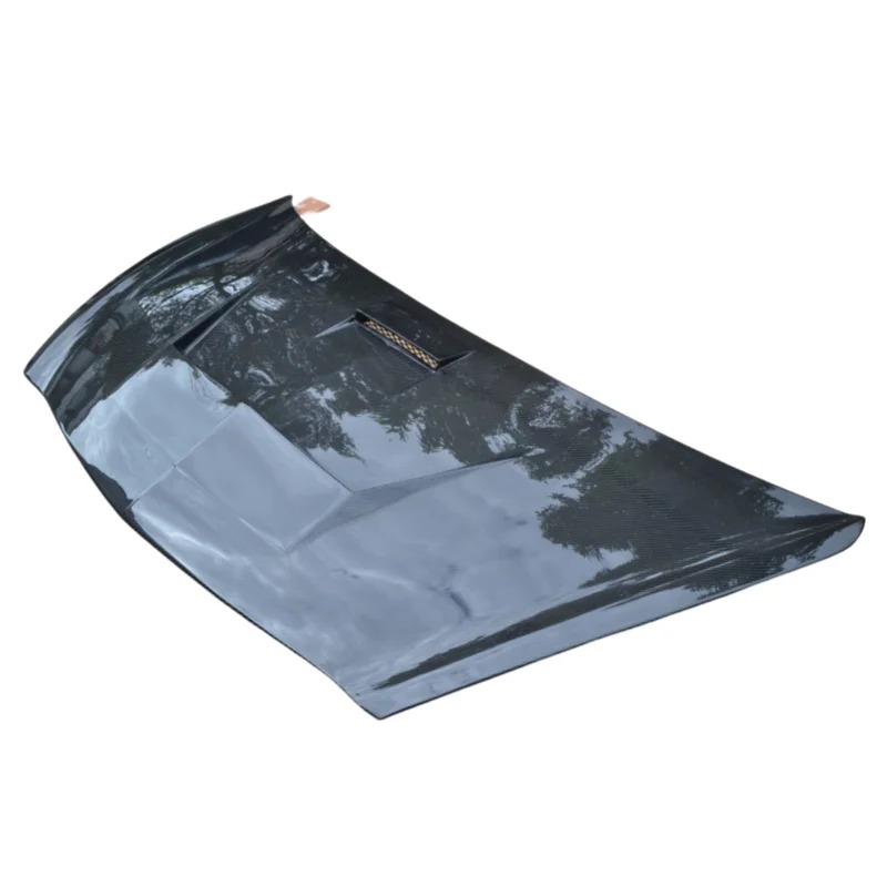 New Carbon Fiber Engine Hood for Jazz Fit 2004-2008 Auto Bonnet Cover